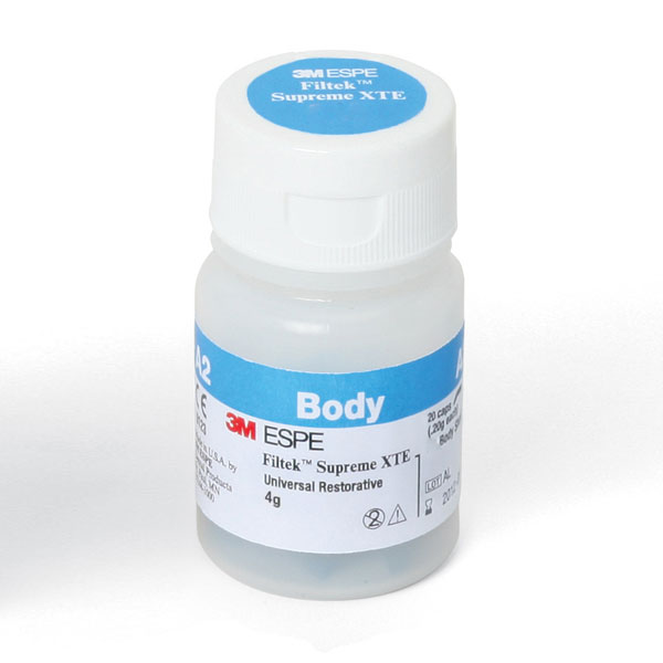 4911D3-B FILTEK SUPREME XTE CAP. D3 BODY 20u.