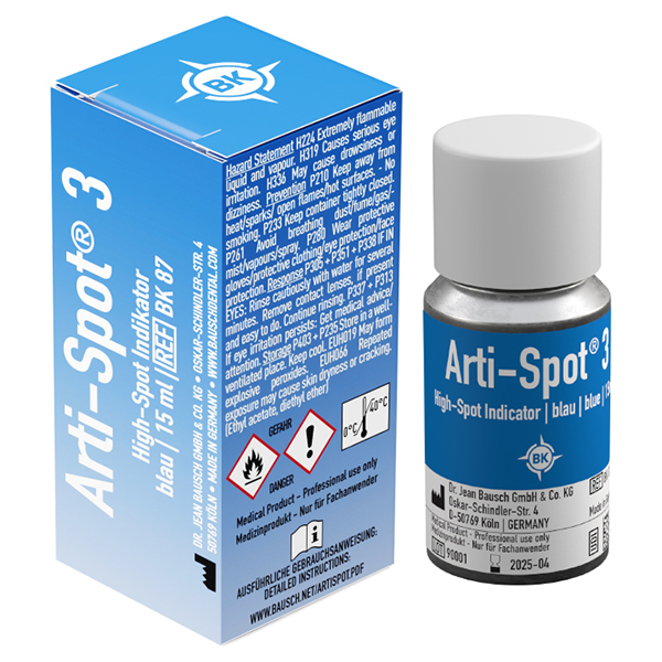 BK87 INDICADOR DE PONTO DE ARTE 3 AZUL 15ml.
