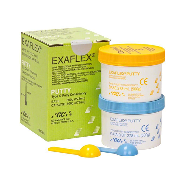 EXAFLEX PUTTY LIGHT BLUE 278+278ml.