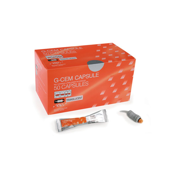 CÁPSULAS TRANSLUCIDADAS G-CEM 50u.