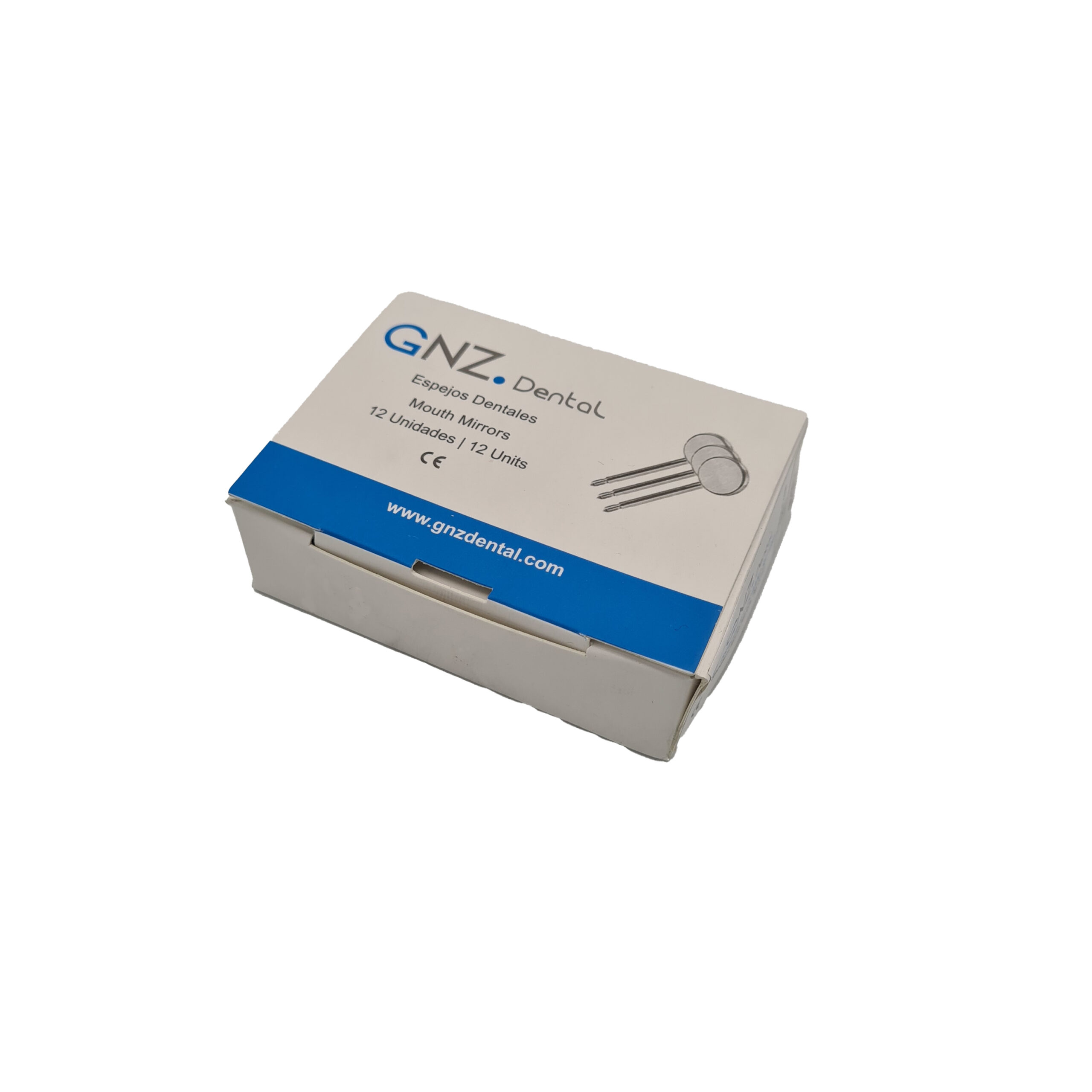 CONJUNTO DE 12 ESPELHOS CLÍNICOS PLANOS CS RHODIUM, Nº 5