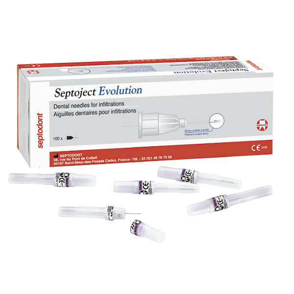 AGULHAS SEPTOJECT EVOLUTION 30G 09 0,3x09mm 100u.
