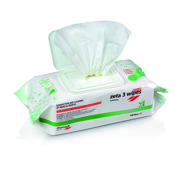 Z3 toalhetes desinfectantes POP-UP 100 unid.
